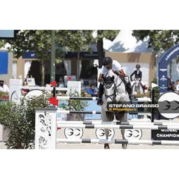 LGCT of Paris Eiffel - Class 9 - Bassem Hassan Mohammed (QAT) on Argelith Squid - Paris Eiffel, Champ de Mars, 6 July 2018 - ph.Stefano Grasso/LGCT