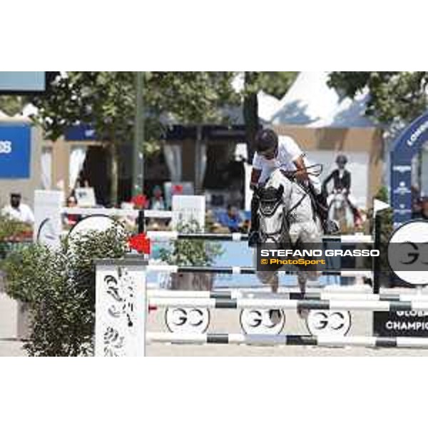 LGCT of Paris Eiffel - Class 9 - Bassem Hassan Mohammed (QAT) on Argelith Squid - Paris Eiffel, Champ de Mars, 6 July 2018 - ph.Stefano Grasso/LGCT
