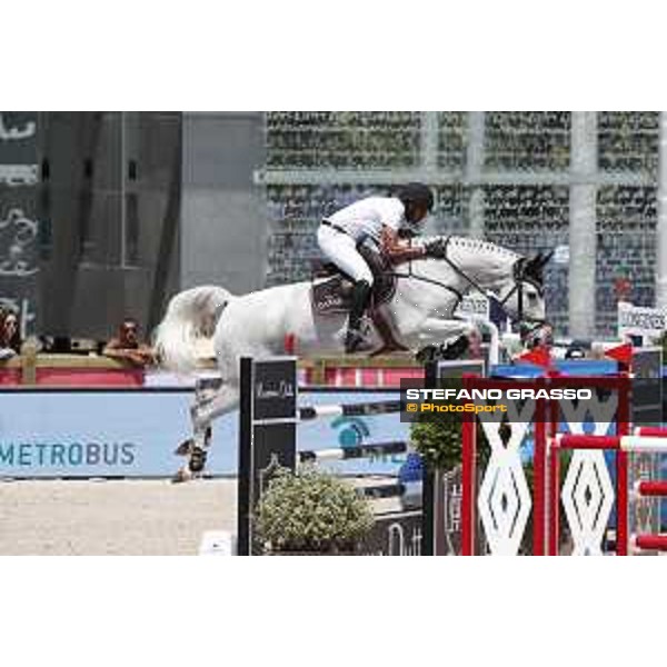 LGCT of Paris Eiffel - Class 9 - Bassem Hassan Mohammed (QAT) on Argelith Squid - Paris Eiffel, Champ de Mars, 6 July 2018 - ph.Stefano Grasso/LGCT