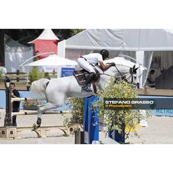 LGCT of Paris Eiffel - Class 9 - Bassem Hassan Mohammed (QAT) on Argelith Squid - Paris Eiffel, Champ de Mars, 6 July 2018 - ph.Stefano Grasso/LGCT