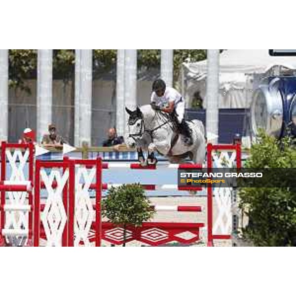 LGCT of Paris Eiffel - Class 9 - Bassem Hassan Mohammed (QAT) on Argelith Squid - Paris Eiffel, Champ de Mars, 6 July 2018 - ph.Stefano Grasso/LGCT
