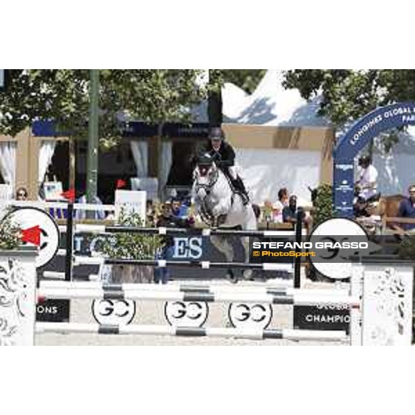 LGCT of Paris Eiffel - Class 9 - Georgina Bloomberg (USA) on Paola 233 - Paris Eiffel, Champ de Mars, 6 July 2018 - ph.Stefano Grasso/LGCT