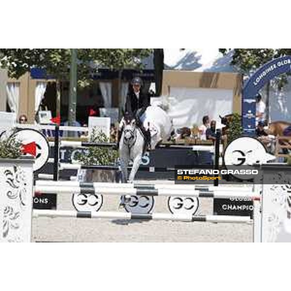 LGCT of Paris Eiffel - Class 9 - Georgina Bloomberg (USA) on Paola 233 - Paris Eiffel, Champ de Mars, 6 July 2018 - ph.Stefano Grasso/LGCT