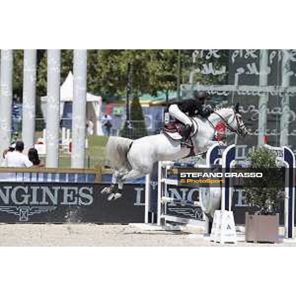 LGCT of Paris Eiffel - Class 9 - Georgina Bloomberg (USA) on Paola 233 - Paris Eiffel, Champ de Mars, 6 July 2018 - ph.Stefano Grasso/LGCT