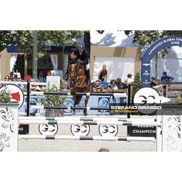 LGCT of Paris Eiffel - Class 9 - Kevin Staut (FRA) on Ayade e Septon et HDC - Paris Eiffel, Champ de Mars, 6 July 2018 - ph.Stefano Grasso/LGCT