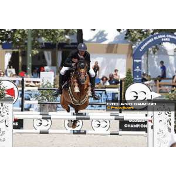LGCT of Paris Eiffel - Class 9 - Kevin Staut (FRA) on Ayade e Septon et HDC - Paris Eiffel, Champ de Mars, 6 July 2018 - ph.Stefano Grasso/LGCT