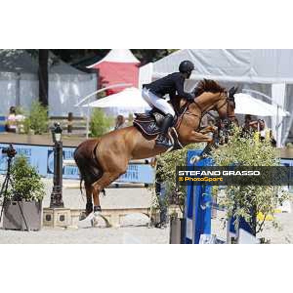 LGCT of Paris Eiffel - Class 9 - Kevin Staut (FRA) on Ayade e Septon et HDC - Paris Eiffel, Champ de Mars, 6 July 2018 - ph.Stefano Grasso/LGCT