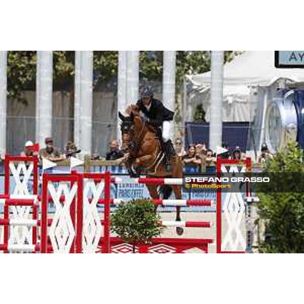 LGCT of Paris Eiffel - Class 9 - Kevin Staut (FRA) on Ayade e Septon et HDC - Paris Eiffel, Champ de Mars, 6 July 2018 - ph.Stefano Grasso/LGCT