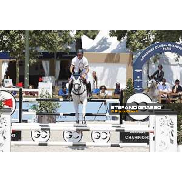 LGCT of Paris Eiffel - Class 9 - Gregory Wathelet (BEL) on Coree - Paris Eiffel, Champ de Mars, 6 July 2018 - ph.Stefano Grasso/LGCT