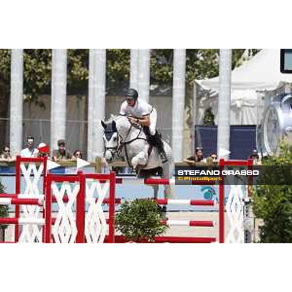 LGCT of Paris Eiffel - Class 9 - Gregory Wathelet (BEL) on Coree - Paris Eiffel, Champ de Mars, 6 July 2018 - ph.Stefano Grasso/LGCT