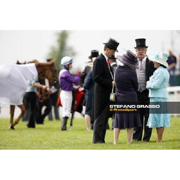 Sir Michael Stoute at Epsom Epsom, 7th june 2008 ph. Stefano Grasso