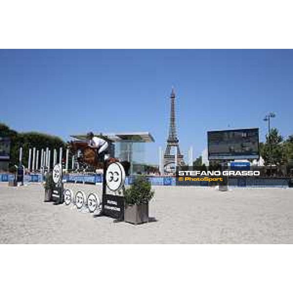 LGCT of Paris Eiffel - Class 9 - Ludger Beerbaum (GER) on Cool Down 7 - Paris Eiffel, Champ de Mars, 6 July 2018 - ph.Stefano Grasso/LGCT