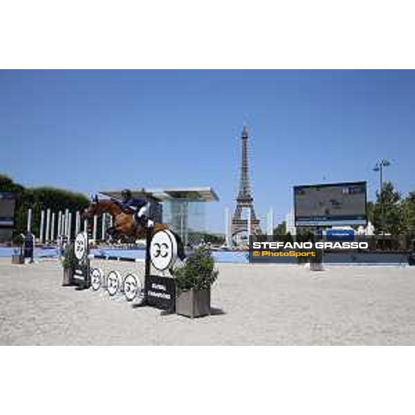 LGCT of Paris Eiffel - Class 9 - Sameh El Dahan (EGY) on Championes - Paris Eiffel, Champ de Mars, 6 July 2018 - ph.Stefano Grasso/LGCT