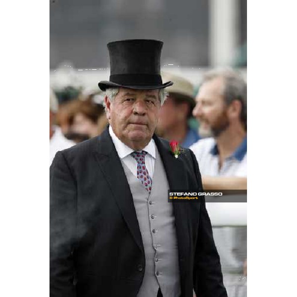 Sir Michael Stoute at Epsom Epsom, 7th june 2008 ph. Stefano Grasso