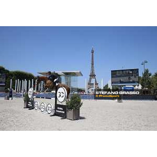 LGCT of Paris Eiffel - Class 9 - Ben Maher (GBR) on Don Vito - Paris Eiffel, Champ de Mars, 6 July 2018 - ph.Stefano Grasso/LGCT