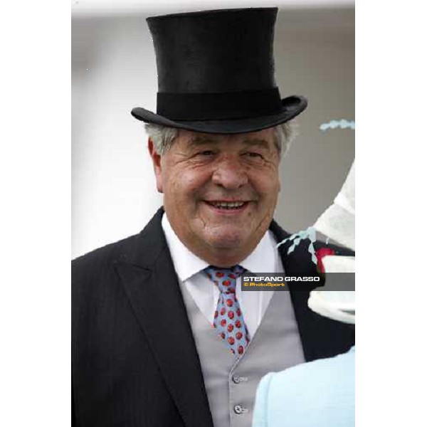 Sir Michael Stoute at Epsom Epsom, 7th june 2008 ph. Stefano Grasso