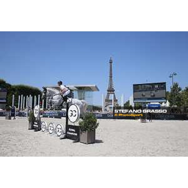 LGCT of Paris Eiffel - Class 9 - Marcus Ehning (GER) on Cornado NRW - Paris Eiffel, Champ de Mars, 6 July 2018 - ph.Stefano Grasso/LGCT