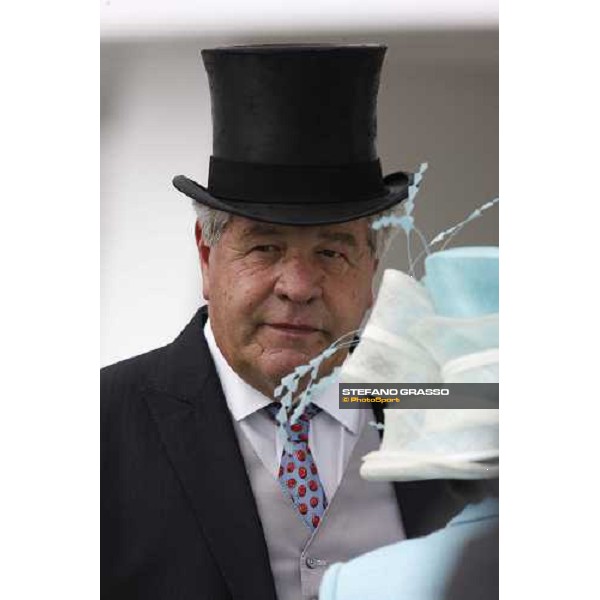 Sir Michael Stoute at Epsom Epsom, 7th june 2008 ph. Stefano Grasso