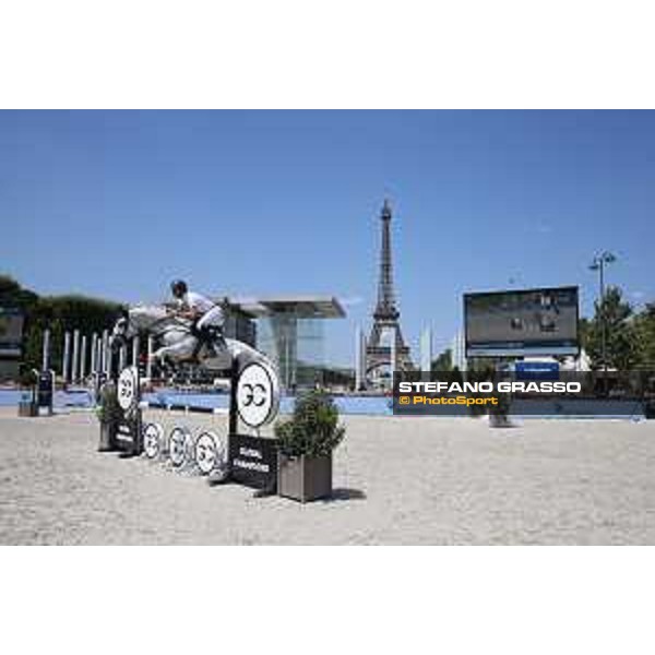 LGCT of Paris Eiffel - Class 9 - Gregory Wathelet (BEL) on Coree - Paris Eiffel, Champ de Mars, 6 July 2018 - ph.Stefano Grasso/LGCT