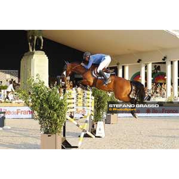 LGCT of Paris Eiffel - Class 6 - Christian Ahlmann (GER) on Atomic Z - Paris Eiffel, Champ de Mars, 5 July 2018 - ph.Stefano Grasso/LGCT