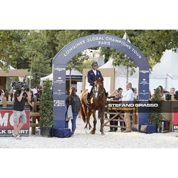 LGCT of Paris Eiffel - Class 6 - Christian Kukuk (GER) on Clintorado - Paris Eiffel, Champ de Mars, 5 July 2018 - ph.Stefano Grasso/LGCT
