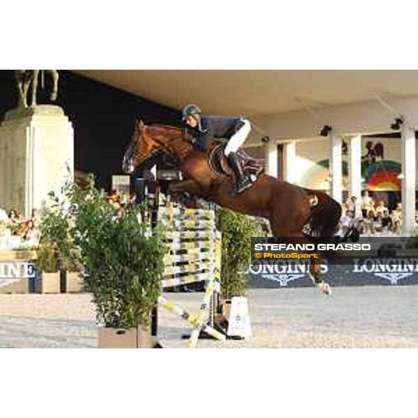 LGCT of Paris Eiffel - Class 6 - Julien Epaillard (FRA) on Virtuose Champeix - Paris Eiffel, Champ de Mars, 5 July 2018 - ph.Stefano Grasso/LGCT