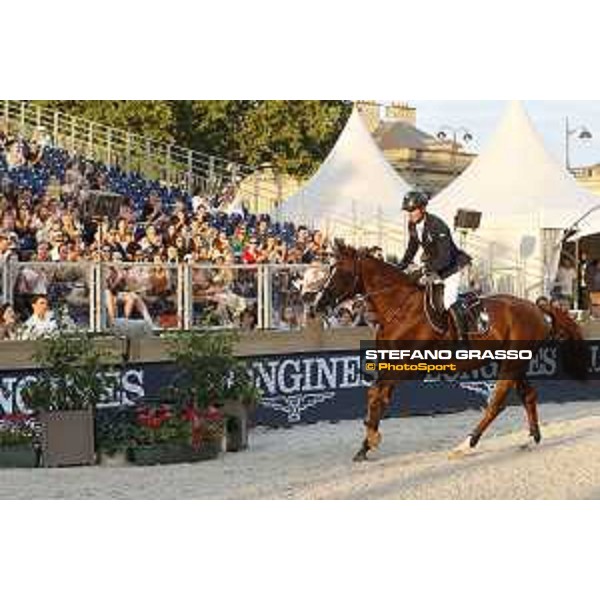 LGCT of Paris Eiffel - Class 6 - Julien Epaillard (FRA) on Virtuose Champeix - Paris Eiffel, Champ de Mars, 5 July 2018 - ph.Stefano Grasso/LGCT