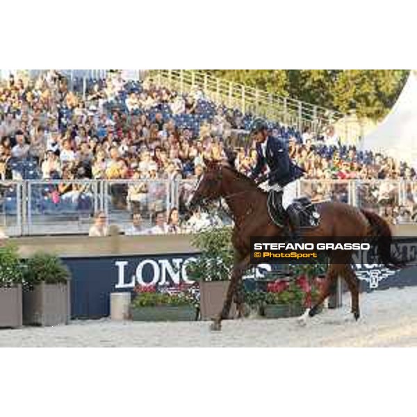LGCT of Paris Eiffel - Class 6 - Julien Epaillard (FRA) on Virtuose Champeix - Paris Eiffel, Champ de Mars, 5 July 2018 - ph.Stefano Grasso/LGCT