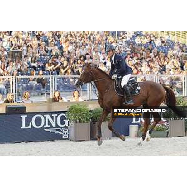 LGCT of Paris Eiffel - Class 6 - Julien Epaillard (FRA) on Virtuose Champeix - Paris Eiffel, Champ de Mars, 5 July 2018 - ph.Stefano Grasso/LGCT