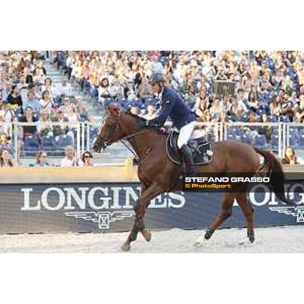 LGCT of Paris Eiffel - Class 6 - Julien Epaillard (FRA) on Virtuose Champeix - Paris Eiffel, Champ de Mars, 5 July 2018 - ph.Stefano Grasso/LGCT