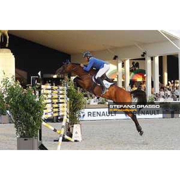 LGCT of Paris Eiffel - Class 6 - Christian Ahlmann (GER) on Atomic Z - Paris Eiffel, Champ de Mars, 5 July 2018 - ph.Stefano Grasso/LGCT