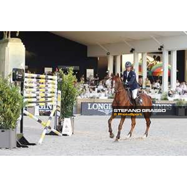 LGCT of Paris Eiffel - Class 6 - Julien Epaillard (FRA) on Virtuose Champeix - Paris Eiffel, Champ de Mars, 5 July 2018 - ph.Stefano Grasso/LGCT