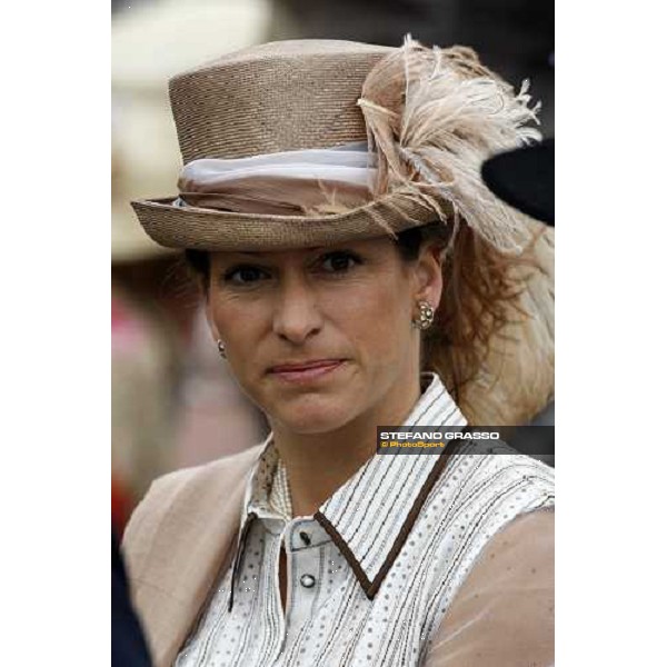 Princess Zhara Aga Khan at the Prix de Diane Chantilly, 8th june 2008 ph. Stefano Grasso