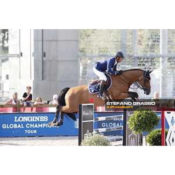 LGCT of Paris Eiffel - Class 11 - Philippe Rozier (FRA) on Cristallo A LM - Paris Eiffel, Champ de Mars, 6 July 2018 - ph.Stefano Grasso/LGCT