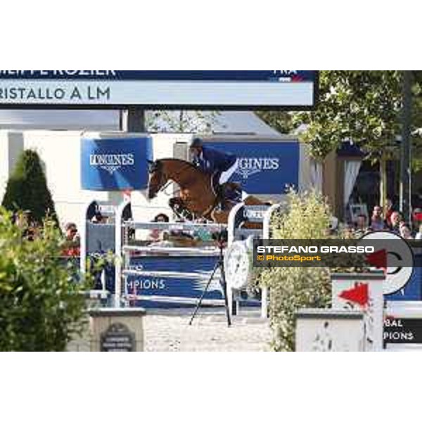 LGCT of Paris Eiffel - Class 11 - Philippe Rozier (FRA) on Cristallo A LM - Paris Eiffel, Champ de Mars, 6 July 2018 - ph.Stefano Grasso/LGCT