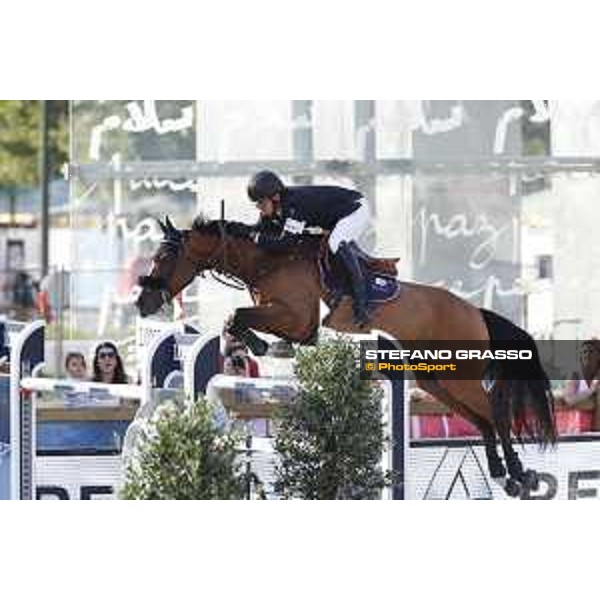 LGCT of Paris Eiffel - Class 11 - Harrie Smolders (NED) on Zinius - Paris Eiffel, Champ de Mars, 6 July 2018 - ph.Stefano Grasso/LGCT
