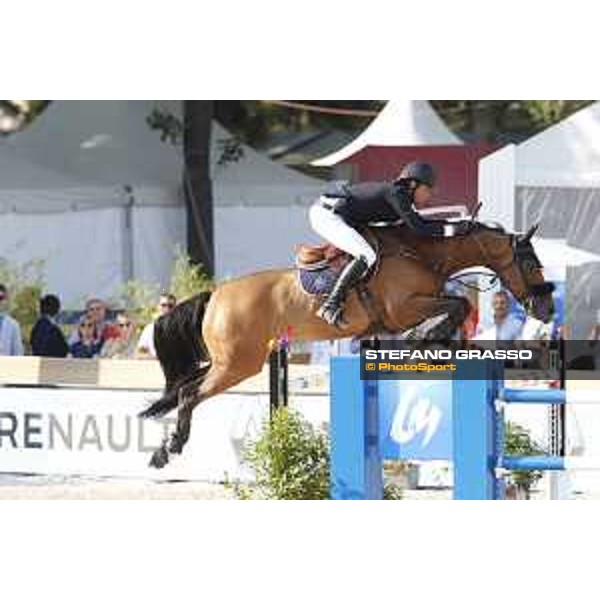 LGCT of Paris Eiffel - Class 11 - Harrie Smolders (NED) on Zinius - Paris Eiffel, Champ de Mars, 6 July 2018 - ph.Stefano Grasso/LGCT