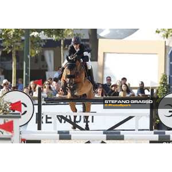 LGCT of Paris Eiffel - Class 11 - Harrie Smolders (NED) on Zinius - Paris Eiffel, Champ de Mars, 6 July 2018 - ph.Stefano Grasso/LGCT