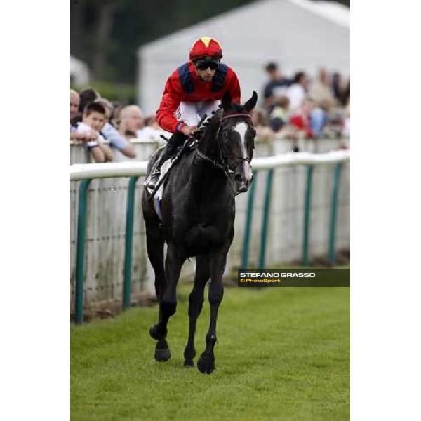 Alberto Sanna comes back on Senlis after the 2nd place in the Prix Paul de Moussac Chantilly, 8th june 2008 ph. Stefano Grasso