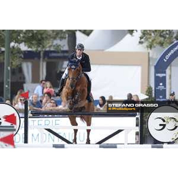 LGCT of Paris Eiffel - Class 11 - Ben Maher (GBR) on Explosion W - Paris Eiffel, Champ de Mars, 6 July 2018 - ph.Stefano Grasso/LGCT