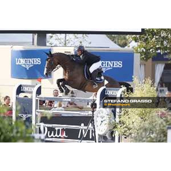 LGCT of Paris Eiffel - Class 11 - Gregory Cottard (FRA) on Urhelia Lutterbach - Paris Eiffel, Champ de Mars, 6 July 2018 - ph.Stefano Grasso/LGCT