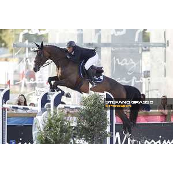 LGCT of Paris Eiffel - Class 11 - Gregory Cottard (FRA) on Urhelia Lutterbach - Paris Eiffel, Champ de Mars, 6 July 2018 - ph.Stefano Grasso/LGCT