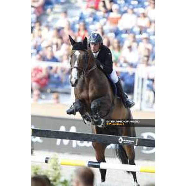 LGCT of Paris Eiffel - Class 11 - Gregory Cottard (FRA) on Urhelia Lutterbach - Paris Eiffel, Champ de Mars, 6 July 2018 - ph.Stefano Grasso/LGCT