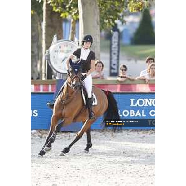 LGCT of Paris Eiffel - Class 11 - Jessica Springsteen (USA) on RMF Zecilie - Paris Eiffel, Champ de Mars, 6 July 2018 - ph.Stefano Grasso/LGCT