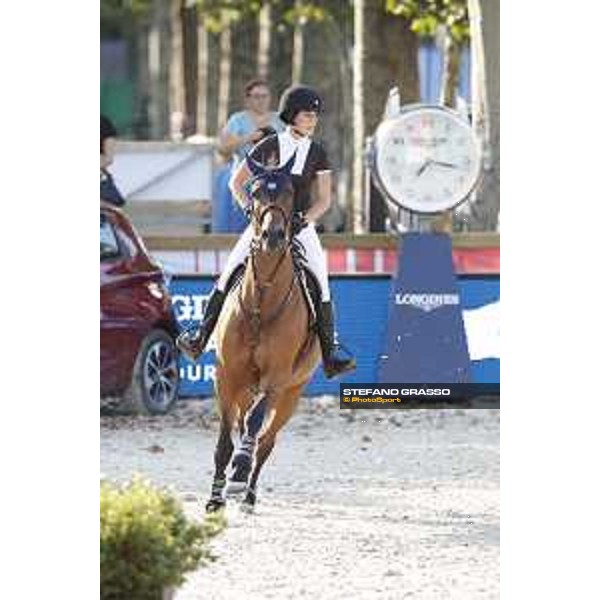 LGCT of Paris Eiffel - Class 11 - Jessica Springsteen (USA) on RMF Zecilie - Paris Eiffel, Champ de Mars, 6 July 2018 - ph.Stefano Grasso/LGCT