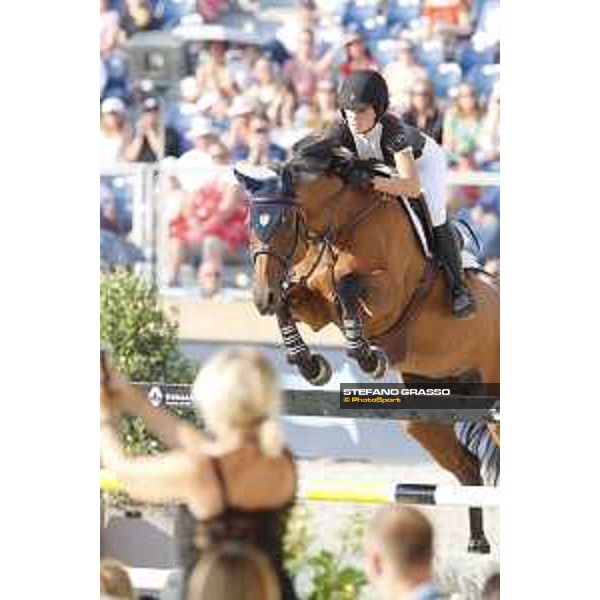 LGCT of Paris Eiffel - Class 11 - Jessica Springsteen (USA) on RMF Zecilie - Paris Eiffel, Champ de Mars, 6 July 2018 - ph.Stefano Grasso/LGCT