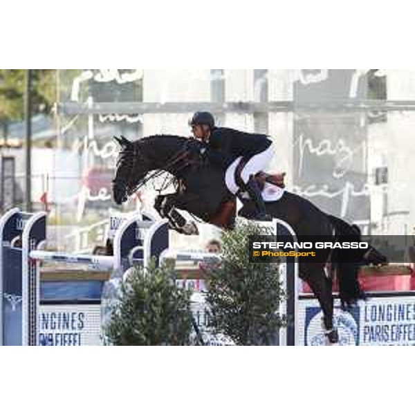 LGCT of Paris Eiffel - Class 11 - Jerome Guery (BEL) on Kel\'Star du Vingt Ponts - Paris Eiffel, Champ de Mars, 6 July 2018 - ph.Stefano Grasso/LGCT