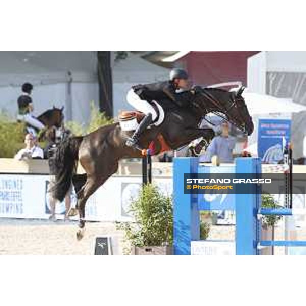 LGCT of Paris Eiffel - Class 11 - Jerome Guery (BEL) on Kel\'Star du Vingt Ponts - Paris Eiffel, Champ de Mars, 6 July 2018 - ph.Stefano Grasso/LGCT