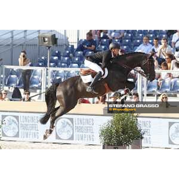 LGCT of Paris Eiffel - Class 11 - Jerome Guery (BEL) on Kel\'Star du Vingt Ponts - Paris Eiffel, Champ de Mars, 6 July 2018 - ph.Stefano Grasso/LGCT