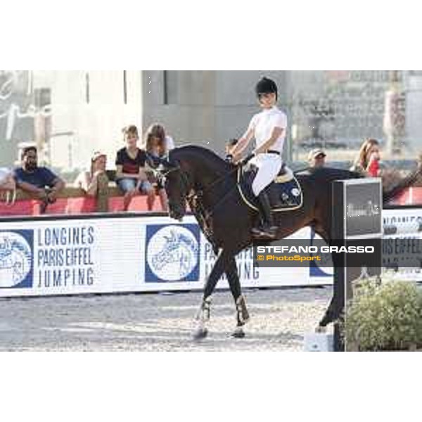 LGCT of Paris Eiffel - Class 11 - Edwina Tops-Alexander (AUS) on Cinsey - Paris Eiffel, Champ de Mars, 6 July 2018 - ph.Stefano Grasso/LGCT